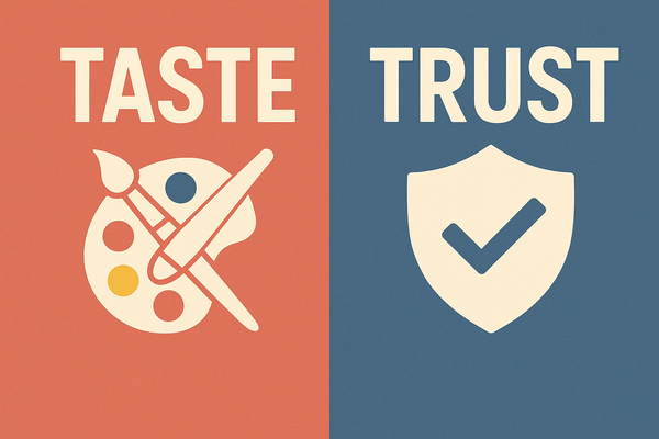 Trust and Taste: The Two Human Qualities AI Can’t Replace